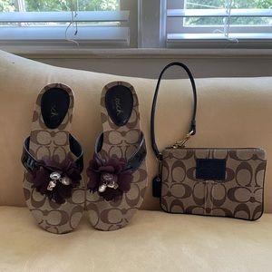 Coach Signature WRISTLET ONLY